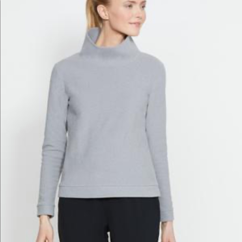 Dudley Stephens Park Slope Turtleneck Gray vello